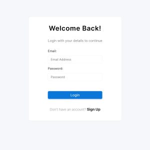 MediOrdo Main Login Page for All Users